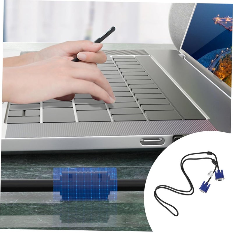 Balacoo 2 Pack VGA Cable for Monitor and Projector Durable SVGA Cord Compact Design - Image 3